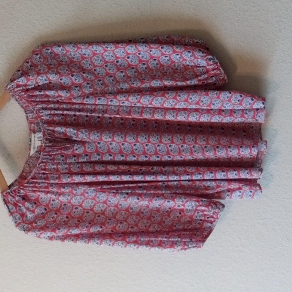 Rebecca Taylor Pink and Blue Blouse